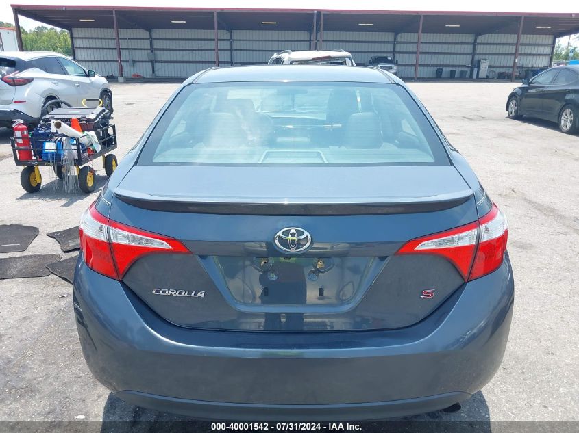 2015 Toyota Corolla S Plus VIN: 2T1BURHE3FC366731 Lot: 40001542