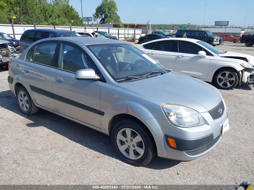 2009 Kia Rio Lx VIN: KNADE223796575743 Lot: 40001544