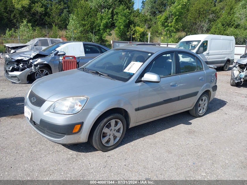 2009 Kia Rio Lx VIN: KNADE223796575743 Lot: 40001544