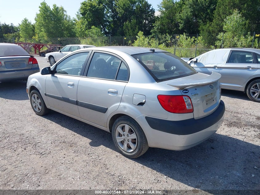 2009 Kia Rio Lx VIN: KNADE223796575743 Lot: 40001544