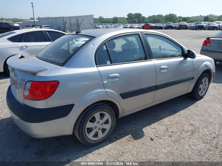 2009 Kia Rio Lx VIN: KNADE223796575743 Lot: 40001544