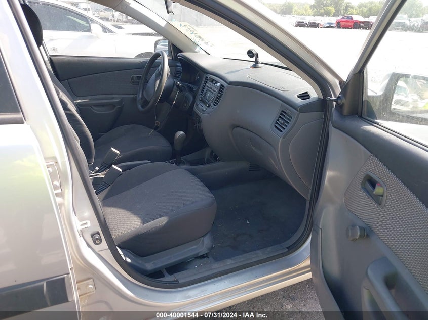 2009 Kia Rio Lx VIN: KNADE223796575743 Lot: 40001544