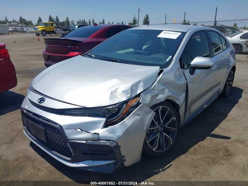 VIN JTDS4MCE3N3512210 2022 TOYOTA COROLLA SE