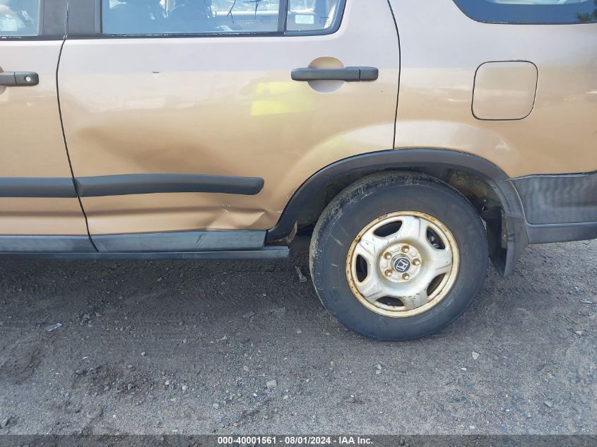 2003 Honda Cr-V Lx VIN: SHSRD78443U118918 Lot: 40001561