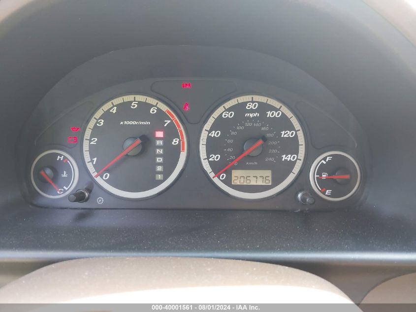 2003 Honda Cr-V Lx VIN: SHSRD78443U118918 Lot: 40001561