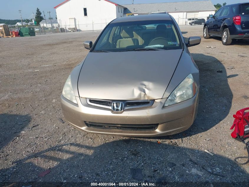 2005 Honda Accord Lx VIN: 1HGCM564X5A138351 Lot: 40001564
