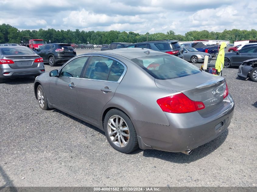 JNKBV61F18M270583 | 2008 INFINITI G35X