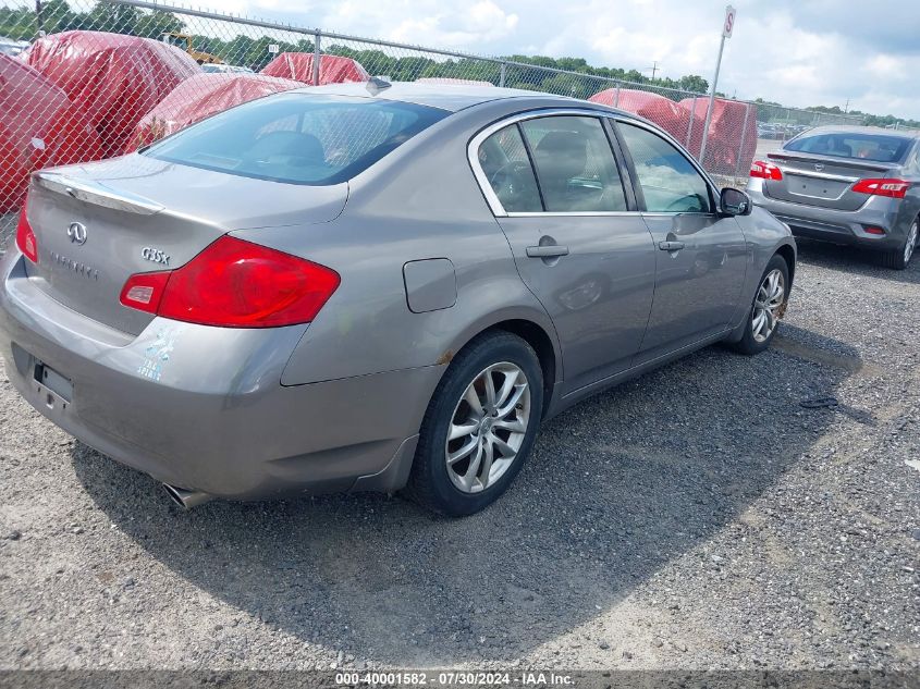 JNKBV61F18M270583 | 2008 INFINITI G35X