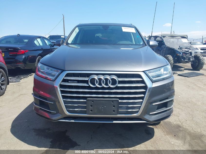 2018 Audi Q7 2.0T Premium VIN: WA1LHAF72JD030489 Lot: 40001592