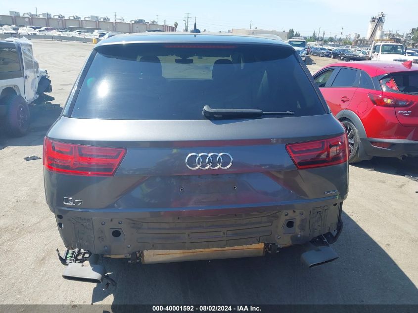 2018 Audi Q7 2.0T Premium VIN: WA1LHAF72JD030489 Lot: 40001592