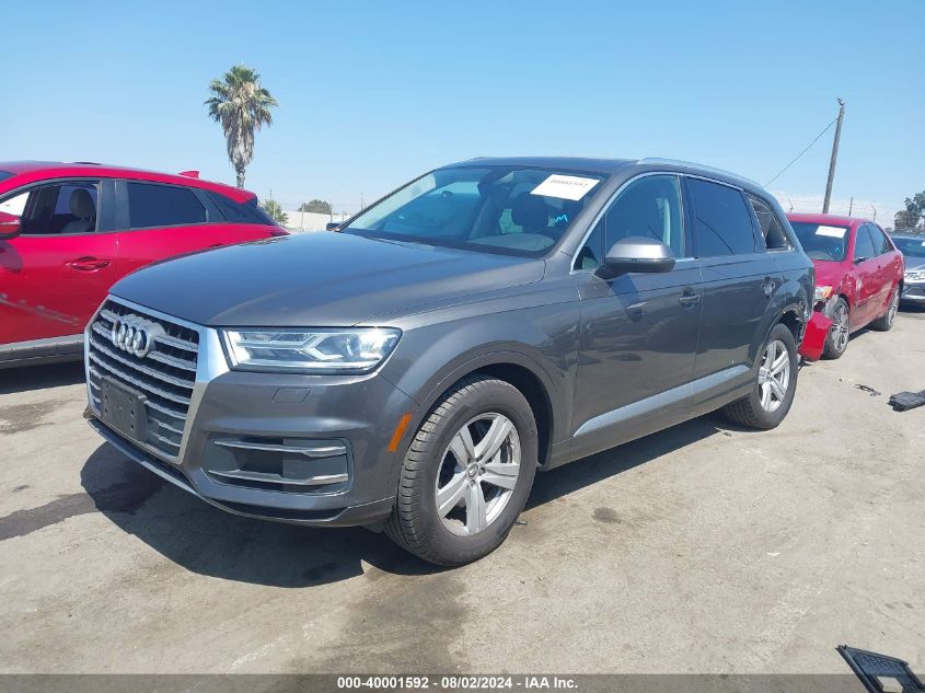 2018 Audi Q7 2.0T Premium VIN: WA1LHAF72JD030489 Lot: 40001592