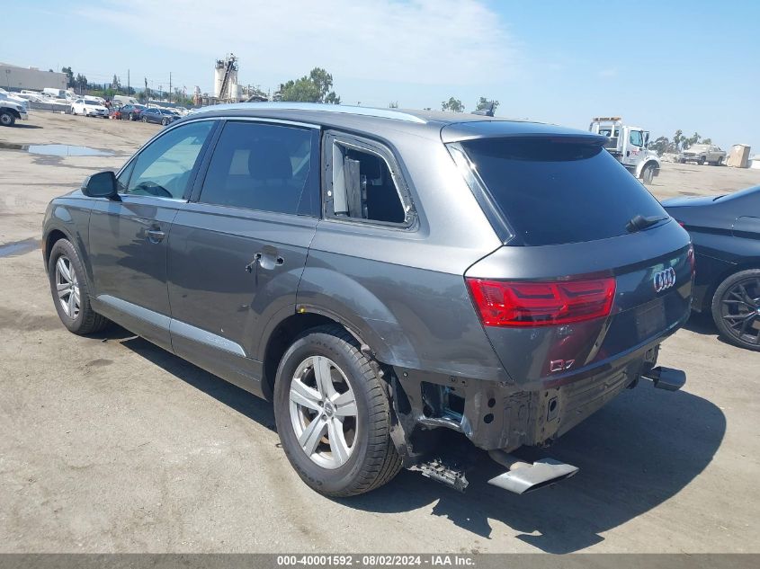 2018 Audi Q7 2.0T Premium VIN: WA1LHAF72JD030489 Lot: 40001592