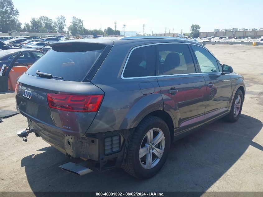 2018 Audi Q7 2.0T Premium VIN: WA1LHAF72JD030489 Lot: 40001592