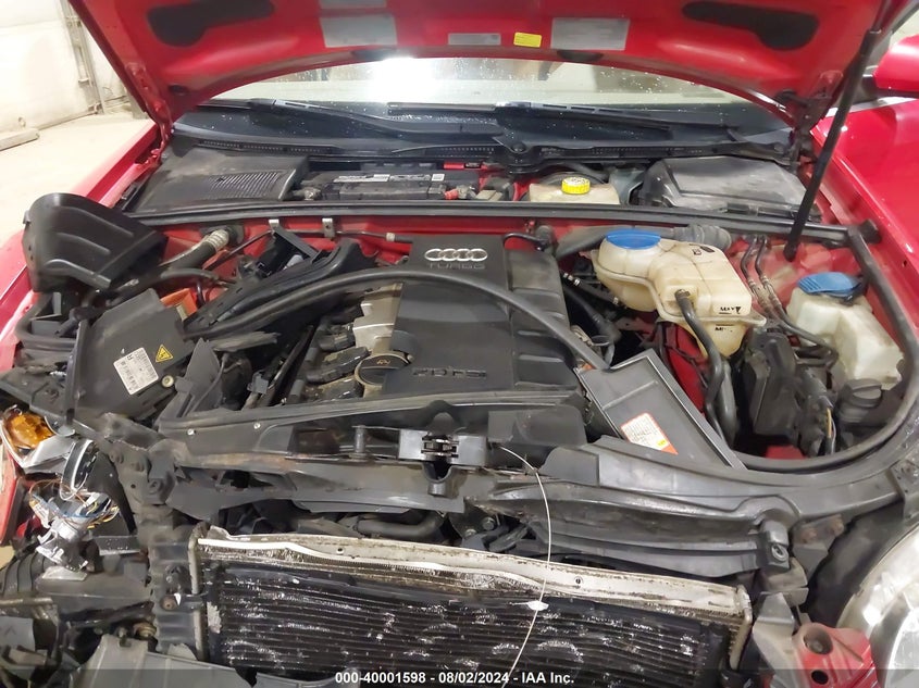 2007 Audi A4 2.0T VIN: WAUDF78E97A042709 Lot: 40001598