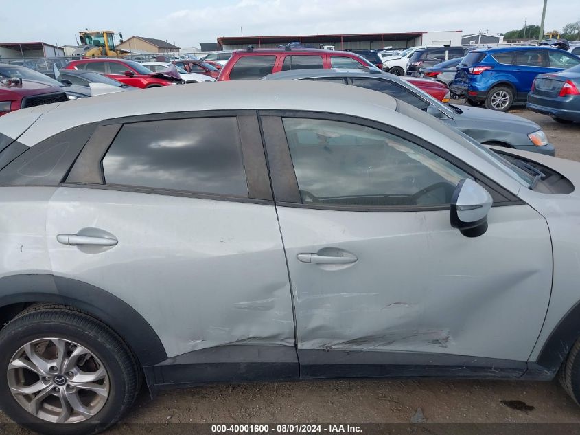 2019 Mazda Cx-3 Sport VIN: JM1DKDB70K1447874 Lot: 40001600