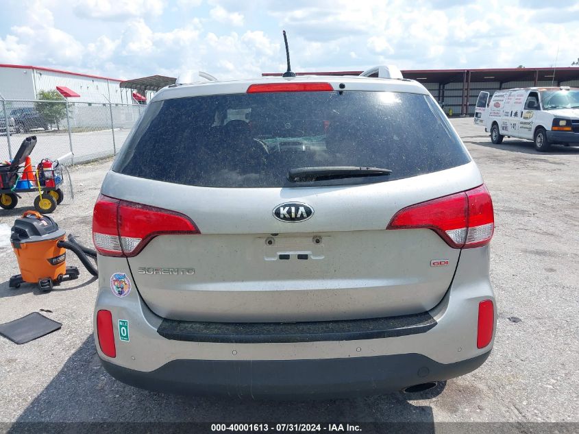 2014 Kia Sorento Lx VIN: 5XYKT4A6XEG544842 Lot: 40001613