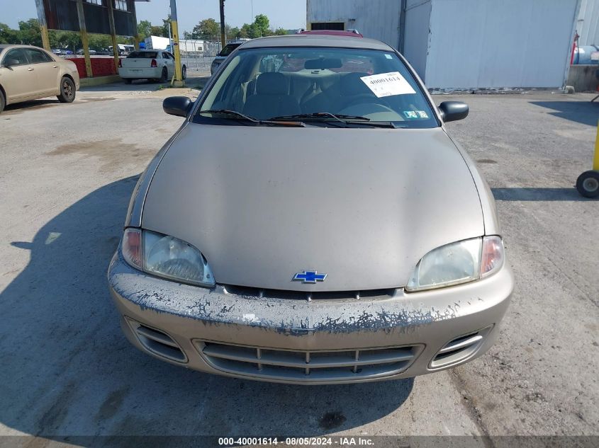 2001 Chevrolet Cavalier Cng VIN: 1G1JC524417130549 Lot: 40001614