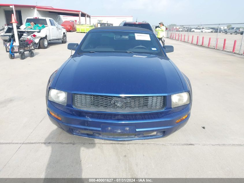 2007 Ford Mustang V6 Deluxe/V6 Premium VIN: 1ZVFT84N175346588 Lot: 40001627