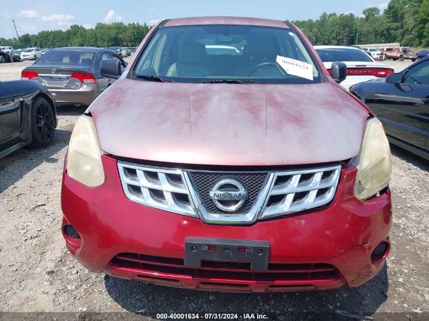 2012 Nissan Rogue S VIN: JN8AS5MV4CW353803 Lot: 40001634