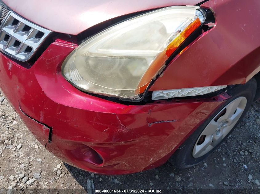 2012 Nissan Rogue S VIN: JN8AS5MV4CW353803 Lot: 40001634