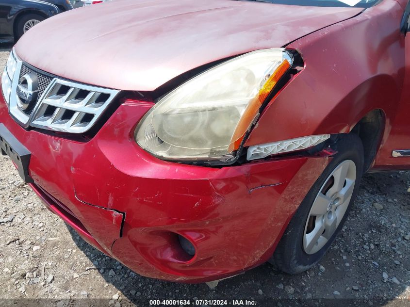 2012 Nissan Rogue S VIN: JN8AS5MV4CW353803 Lot: 40001634