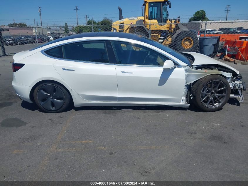 2020 Tesla Model 3 Standard Range Plus Rear-Wheel Drive/Standard Range Rear-Wheel Drive VIN: 5YJ3E1EAXLF739999 Lot: 40001646