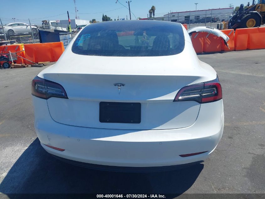 2020 Tesla Model 3 Standard Range Plus Rear-Wheel Drive/Standard Range Rear-Wheel Drive VIN: 5YJ3E1EAXLF739999 Lot: 40001646