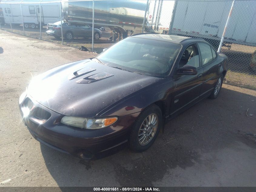 2002 Pontiac Grand Prix Gt VIN: 1G2WP52K32F192097 Lot: 40001651