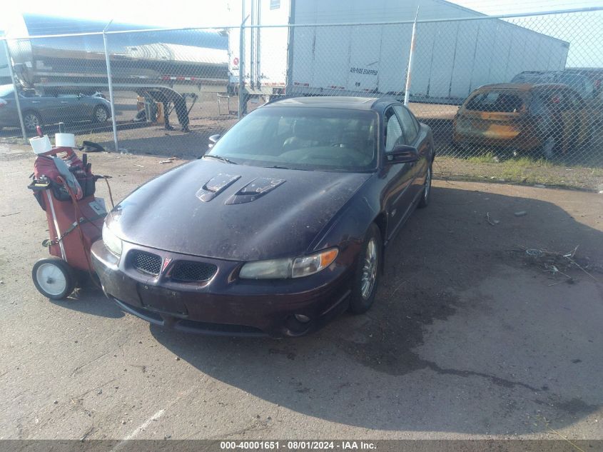 2002 Pontiac Grand Prix Gt VIN: 1G2WP52K32F192097 Lot: 40001651