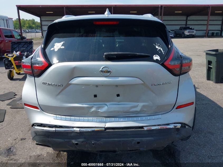 2020 Nissan Murano Platinum VIN: 5N1AZ2DJ5LN125300 Lot: 40001665