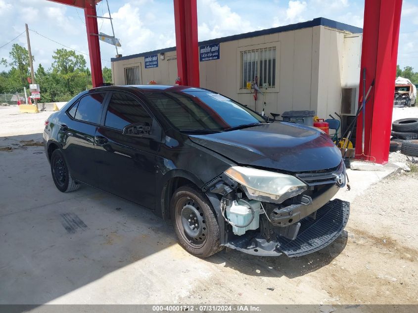 2016 TOYOTA COROLLA LE - 2T1BURHE5GC552577