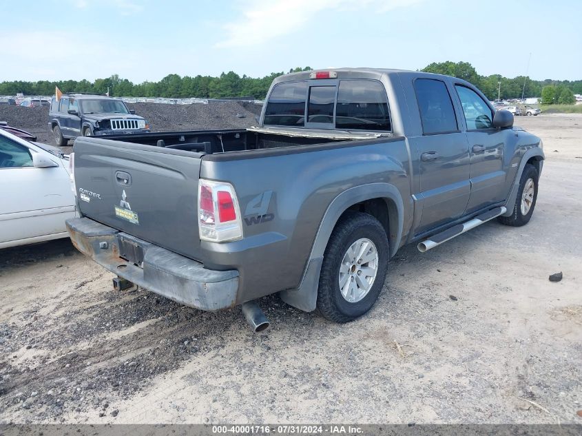 2006 Mitsubishi Raider Duro Cross V6 VIN: 1Z7HT38K46S561823 Lot: 40001716