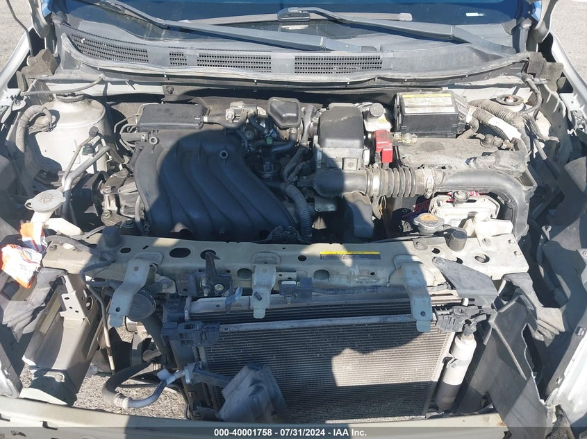 2013 Nissan Versa 1.6 Sv VIN: 3N1CN7AP7DL851839 Lot: 40001758