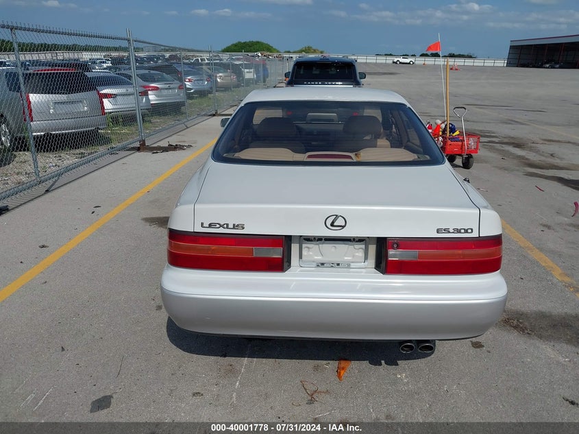 1996 Lexus Es 300 VIN: JT8BF12G7T0171094 Lot: 40001778