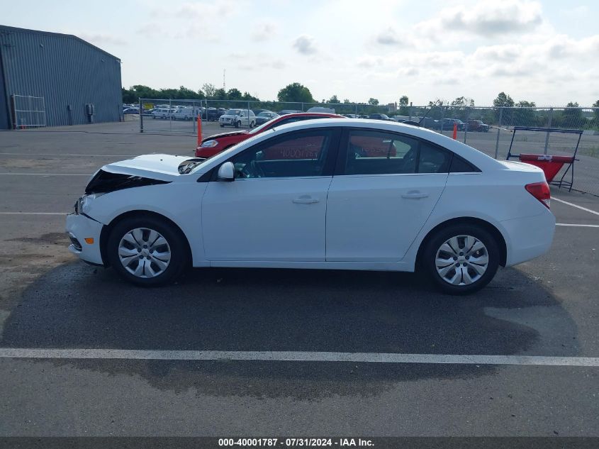 2016 Chevrolet Cruze Limited 1Lt Auto VIN: 1G1PE5SB1G7109377 Lot: 40001787