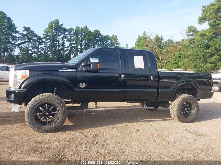 2014 Ford F-250 Lariat VIN: 1FT7W2BTXEEA00081 Lot: 40001789