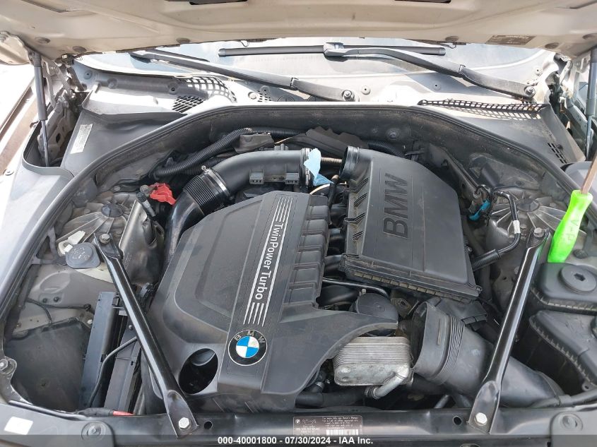 2011 BMW 535I xDrive VIN: WBAFU7C58BC871693 Lot: 40001800