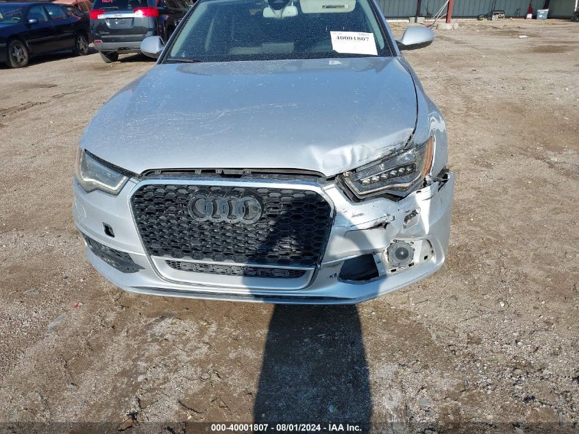 2012 Audi A6 VIN: WAUBGAFC0CN004047 Lot: 40001807