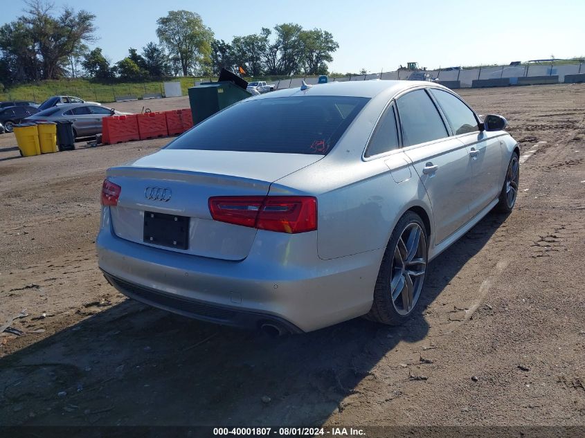 2012 Audi A6 VIN: WAUBGAFC0CN004047 Lot: 40001807