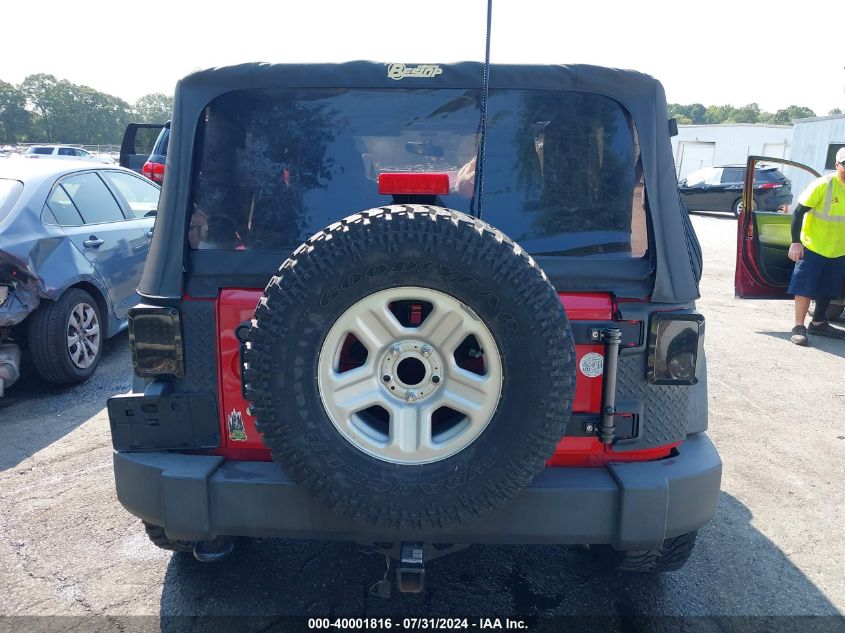 2012 Jeep Wrangler Sport VIN: 1C4AJWAG5CL154268 Lot: 40001816