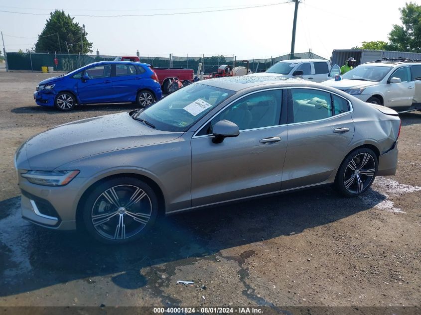 2019 Volvo S60 T6 Inscription VIN: 7JRA22TL9KG002423 Lot: 40001824