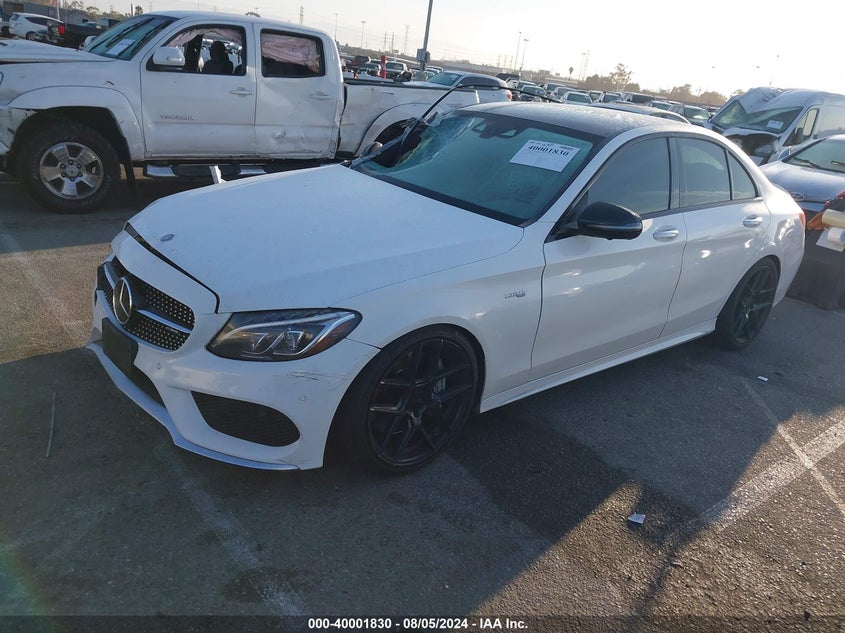 VIN 55SWF6EB2HU214649 2017 MERCEDES-BENZ AMG C 43 4MATIC