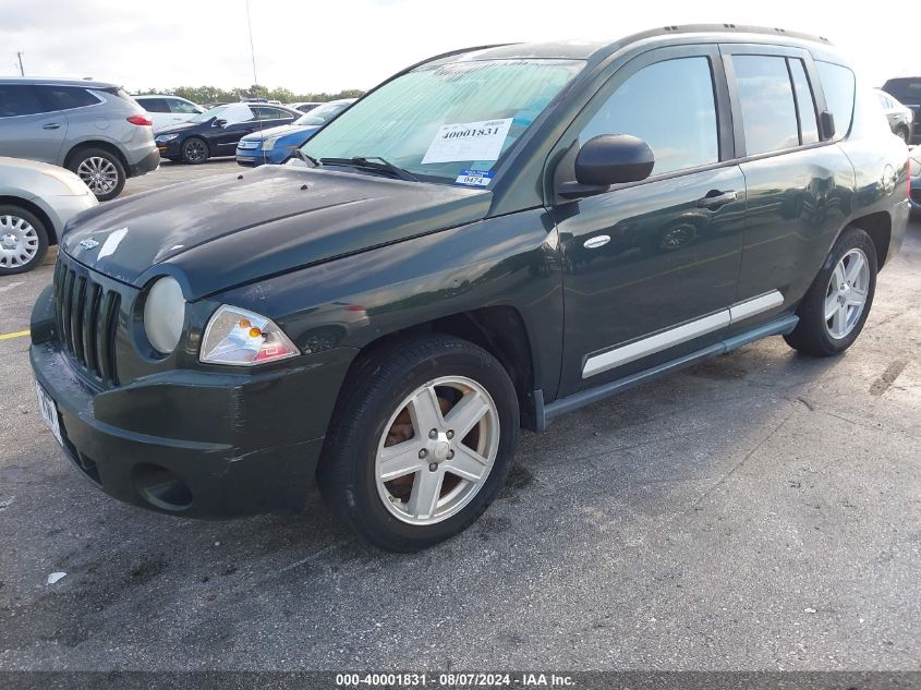 2010 Jeep Compass Sport VIN: 1J4NT1FA0AD621150 Lot: 40001831