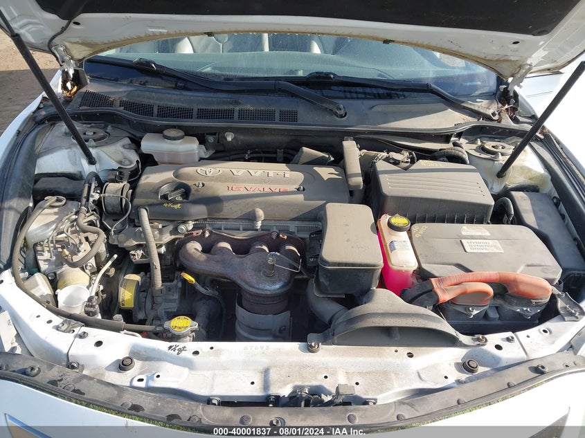 2010 Toyota Camry Hybrid VIN: 4T1BB3EK9AU125082 Lot: 40001837