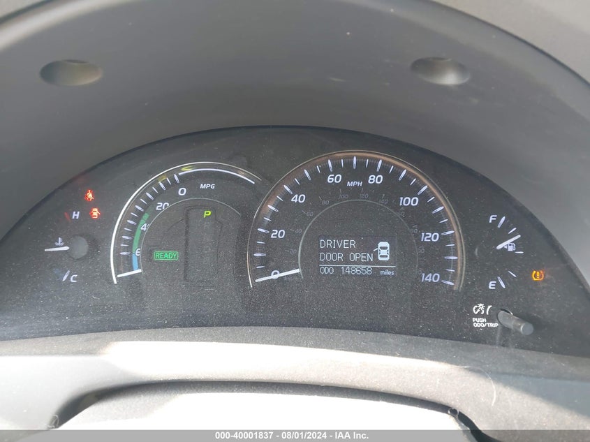 2010 Toyota Camry Hybrid VIN: 4T1BB3EK9AU125082 Lot: 40001837