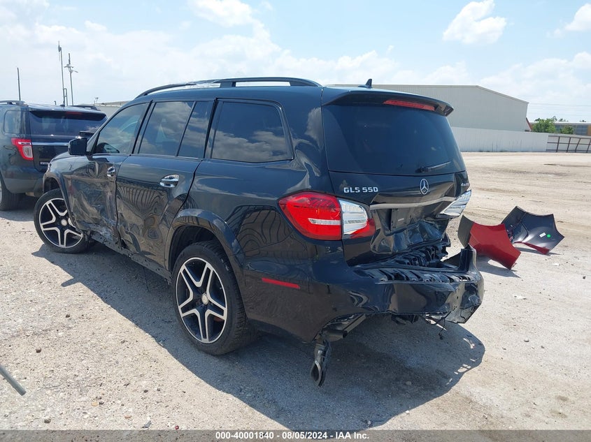 2017 Mercedes-Benz Gls 550 4Matic VIN: 4JGDF7DE4HA795313 Lot: 40001840