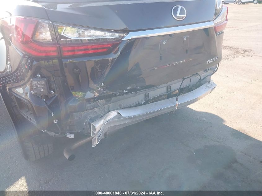 2020 Lexus Rx 350 VIN: 2T2HZMDA3LC225375 Lot: 40001845