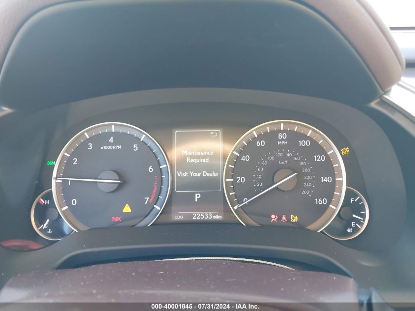 2020 Lexus Rx 350 VIN: 2T2HZMDA3LC225375 Lot: 40001845