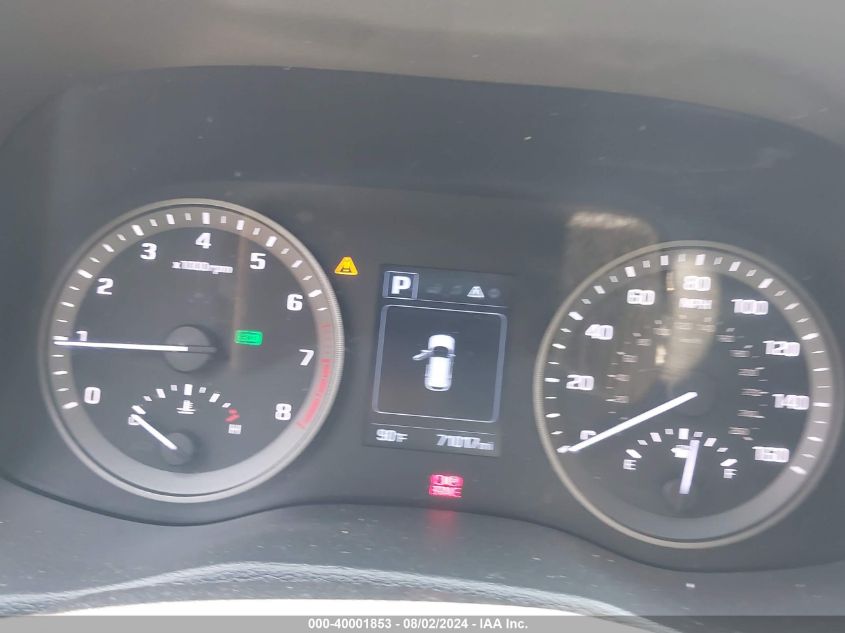 2018 Hyundai Tucson Sel VIN: KM8J33A47JU651663 Lot: 40001853