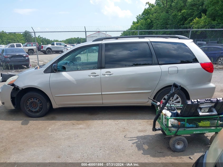 2008 Toyota Sienna Le VIN: 5TDZK23CX8S194404 Lot: 40001895